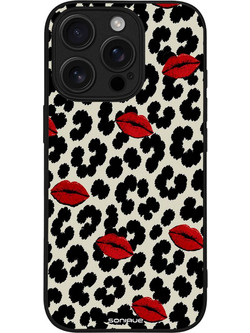 Sonique Back to Y2K Series Back Cover Leopard Kiss (iPhone 16 Pro)