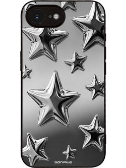 Sonique Back to Y2K Series Back Cover Shiny Stars (iPhone 16e / 17e)