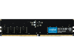 Crucial 16GB (1X16GB) DDR5 RAM 4800MHz C40 Black