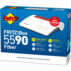AVM FRITZ!Box 5590 Fiber Ασύρματο Router WiFi 6