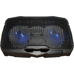 Conceptronic THANA07B Cooling Pad Laptop έως 17" με 2 Ανεμιστήρες & Φωτισμό