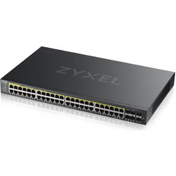 ZyXEL GS2220-50HP Managed L2 Switch με 44 Θύρες Ethernet 1Gbps και 6 SFP Θύρες