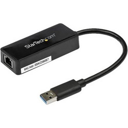 StarTech USB31000SPTB Ενσύρματος Ethernet USB Αντάπτορας Δικτύου 1Gbps
