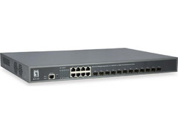 LevelOne GTL-2091 Managed L3 Switch με 8 Θύρες Ethernet 1000Mbps και 12 SFP θύρες