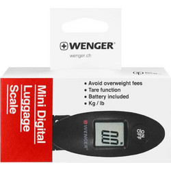 T/G WENGER MINI DIGITAL LUGGAGE SCALE BLACK (R )