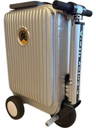 Ηλεκτρική Έξυπνη Βαλίτσα 20L με Μοτέρ 250W, USB, TSA Κλειδαριά & Αφαιρούμενη Μπαταρία - Beautiful Bird - ΑΣΗΜΙ