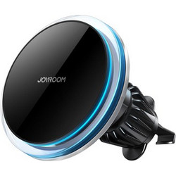 Μαγνητική Βάση Αυτοκινήτου Joyroom JR-ZS291 MagSafe με Ασύρματη Φόρτιση Qi 15W για Αεραγωγό Ασημί
