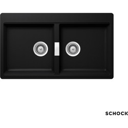 Schock Cristadur Mono Ένθετος Νεροχύτης Γρανίτη Ματ Puro 86x50cm 15295-1402