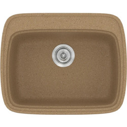 Sanitec Classic 313 Επικαθήμενος Νεροχύτης Γρανίτη Ματ Granite Celtic Stone 58x50cm