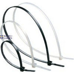 Cable tie Colring 3.5x140mm black 100pcs (Pack of 100)