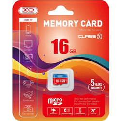 XO microSDHC 16GB Class 10 U1 UHS-I