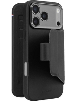 Decoded Silicone Detachable Wallet Θήκη για iPhone 17 Pro Phantom Black