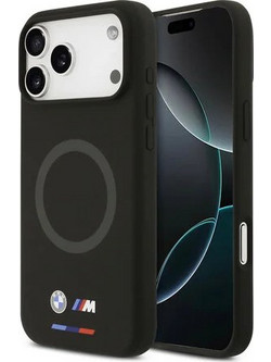 BMW Liquid Silicone MagSafe Θήκη Black (iPhone 17 Pro Max)
