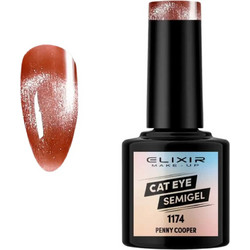 Elixir Semi Gel 1174 Penny Cooper Cat Eye Ημιμόνιμο Βερνίκι Νυχιών 8ml