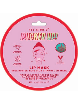 Yes Studio Pucker Up Μάσκα Χειλιών 2τμχ