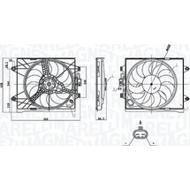 Magneti Marelli 069422894010 - MTC894AX-ΒΕΝΤΙΛΑΤΕΡ FIAT Panda 312.319 1.2 2012