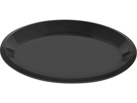 Σετ 12 τεμ. - Πιάτο Ρηχό Country Φ25cm Νο 582 Μαύρο - SKU -404642