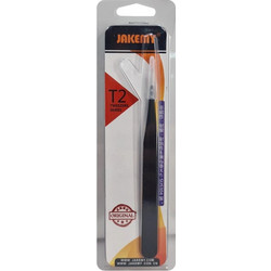 JAKEMY τσιμπίδα JM-T2-12, ανοξείδωτη, SUS304, 123mm, ίσια
