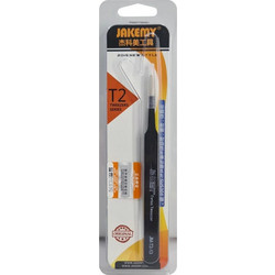 JAKEMY τσιμπίδα JM-T2-13, ανοξείδωτη, SUS304, 120mm, ίσια