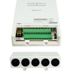 FOLKSAFE τροφοδοτικό συστημάτων CCTV FS-DC121608W, 16 εξόδων, 12V/8A, αδιάβροχο IP65