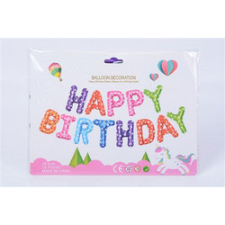 Μπαλόνια Πάρτυ Πουά Happy Birthday 40cm - 13 Τεμάχια (0027089)