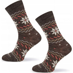 Comodo EVR04 Cozy Alpaca & Merino Ανδρικές Κάλτσες Καφέ