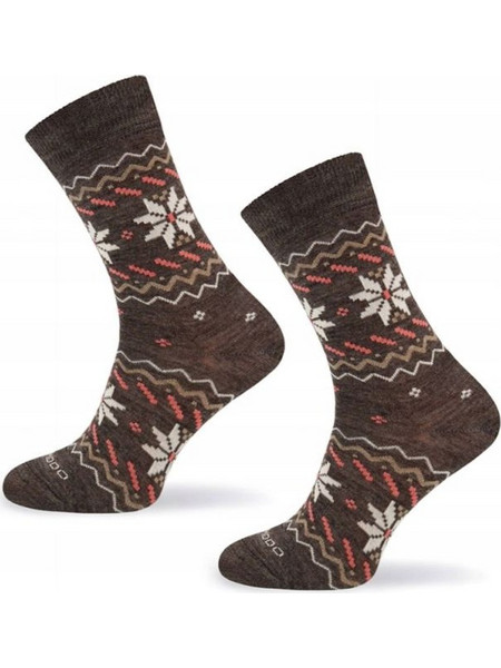 Comodo EVR04 Cozy Alpaca & Merino Ανδρικές Κάλτσες Καφέ
