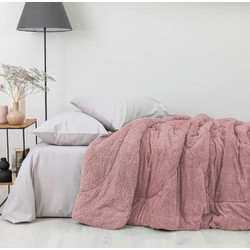 Borea Κουβερτοπάπλωμα Μονό 160x220 Cozy Ροζέ