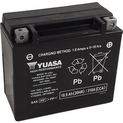 Yuasa Μπαταρία Μοτοσυκλέτας YTX20HL-BS 18Ah