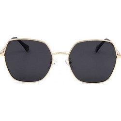 Polaroid Eyewear PLD6178/G/S RHL/M9 Γυναικεία Γυαλιά Ηλίου Oversized Μεταλλικά Χρυσά με Μαύρο Polarized Φακό
