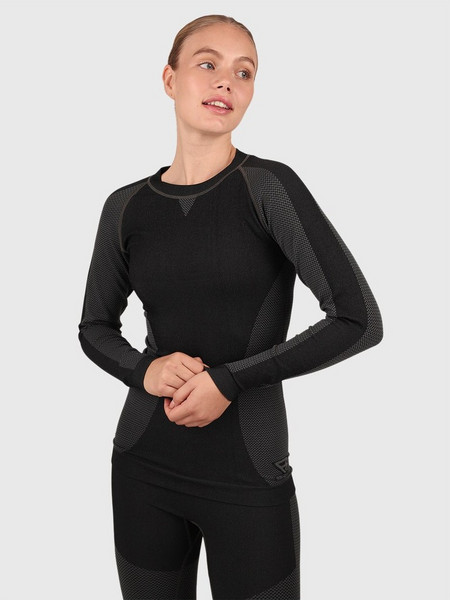 Women's Brunotti Tanzias Thermo Shirt BLACK
