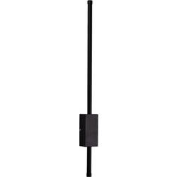 Inlight Επιτοίχιο φωτιστικό LED 12W 3CCT από μαύρο μέταλλο (43045-BL)