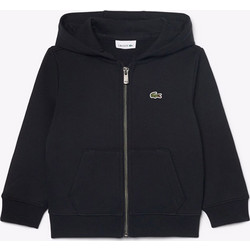 Lacoste Παιδική Ζακέτα Φούτερ Μαύρο 3SJ2704-031