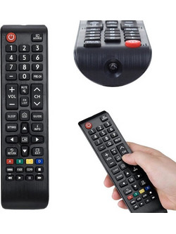 Τηλεχειριστήριο Τηλεόρασης για Samsung Smart TV 01301A Χωρίς Προγραμματισμό Μαύρο - 09-27727