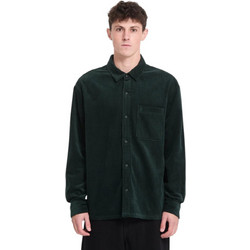 Volcom Fostered II Cord LS Ανδρικό Πουκάμισο Κοτλέ Μακρυμάνικο Πράσινο FA26