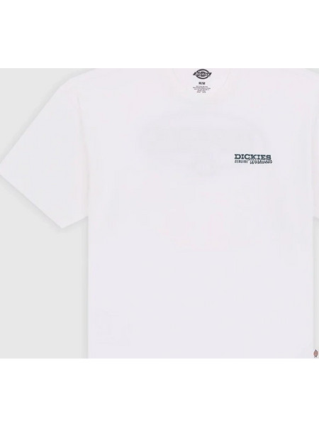 Dickies Avondale Midweight T-Shirt Ανδρική Κοντομάνικη Μπλούζα Cotton Boxy Fit - White DK0A8CD40WH