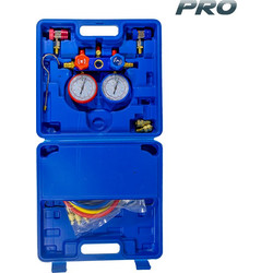 Bormann Pro BVP1005 Σετ Εργαλείων Ελέγχου Πίεσης Κλιματιστικών με Μανόμετρα, 7 Τεμάχια