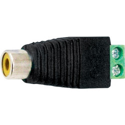 CV-2085 RCA Connector Video Θηλυκό σε Κλέμα