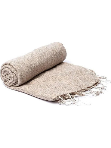 Meditation Shawl Cream 200 x 80 cm - Σάλι Διαλογισμού