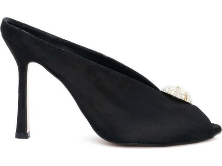 Γυναικειο Mule Peep Toe Carmela BELISSIMA 1-ΜΑΥΡΟ