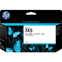 HP 745 Photo Black Μελάνι Εκτυπωτή Inkjet 130ml F9J98A