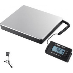 VEVOR Shipping Scale Digital Postal Scale 199.6 kg x 48 g 10 g / 200 kg