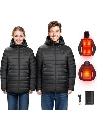 VEVOR Heated Jacket for Women with 7.4V Battery Man