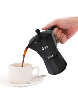 SOGO Mokaespresso - Καφετιέρα Moka 3 φλιτζανιών, μαύρη