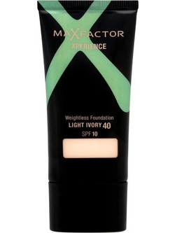 Max Factor Xperience Weightless Foundation 40 Light Ivory 30ml