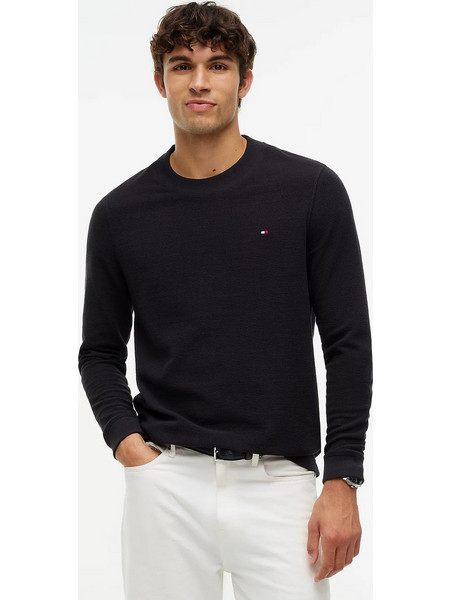 TOMMY HILFIGER T-SHIRT ΜΠΛΟΥΖΑ ΑΝΔΡΙΚΗ - ΜΑΥΡΟ - MW0MW34251