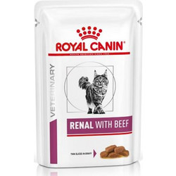 Royal Canin Veterinary Renal with Beef in Gravy 12x85gr