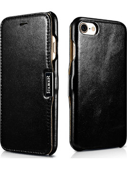 iCarer Vintage Leather Black (iPhone 8/7)