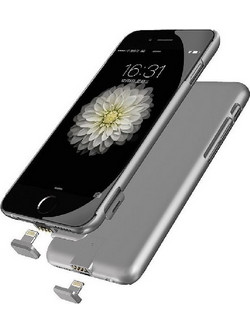 Πολύ Λεπτή Θήκη Power Bank Φόρτισης για iPhone 7 A99 Space Γκρί (OEM)