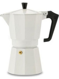 Pezzetti Italexpress Μπρίκι Espresso 6Cups Λευκό